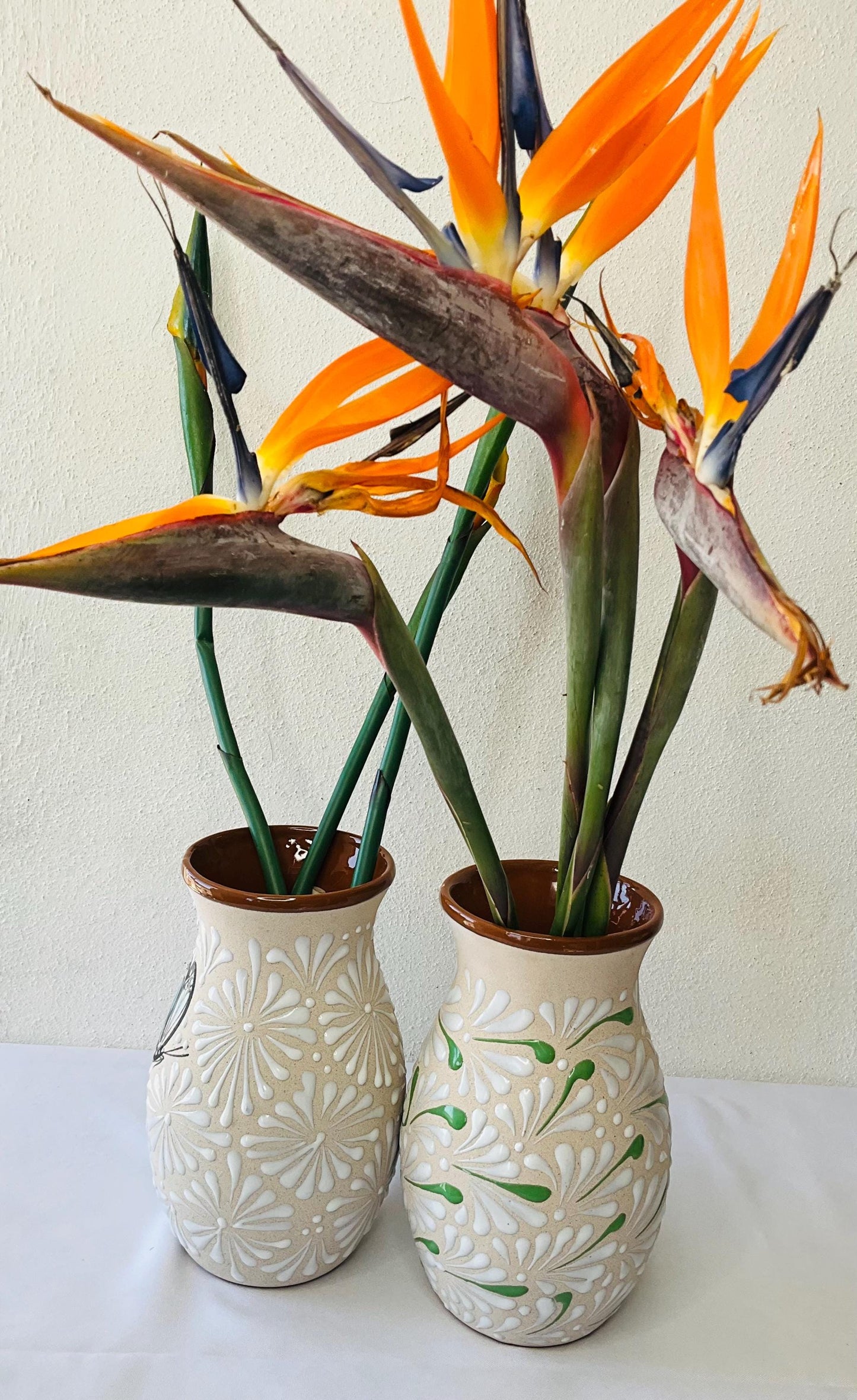 Elegant talavera vase