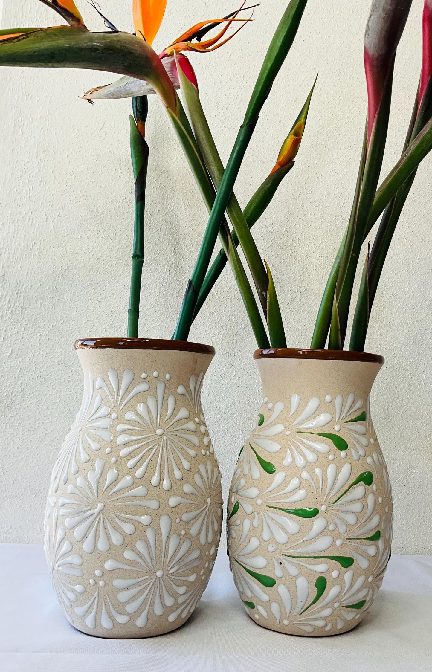 Elegant talavera vase