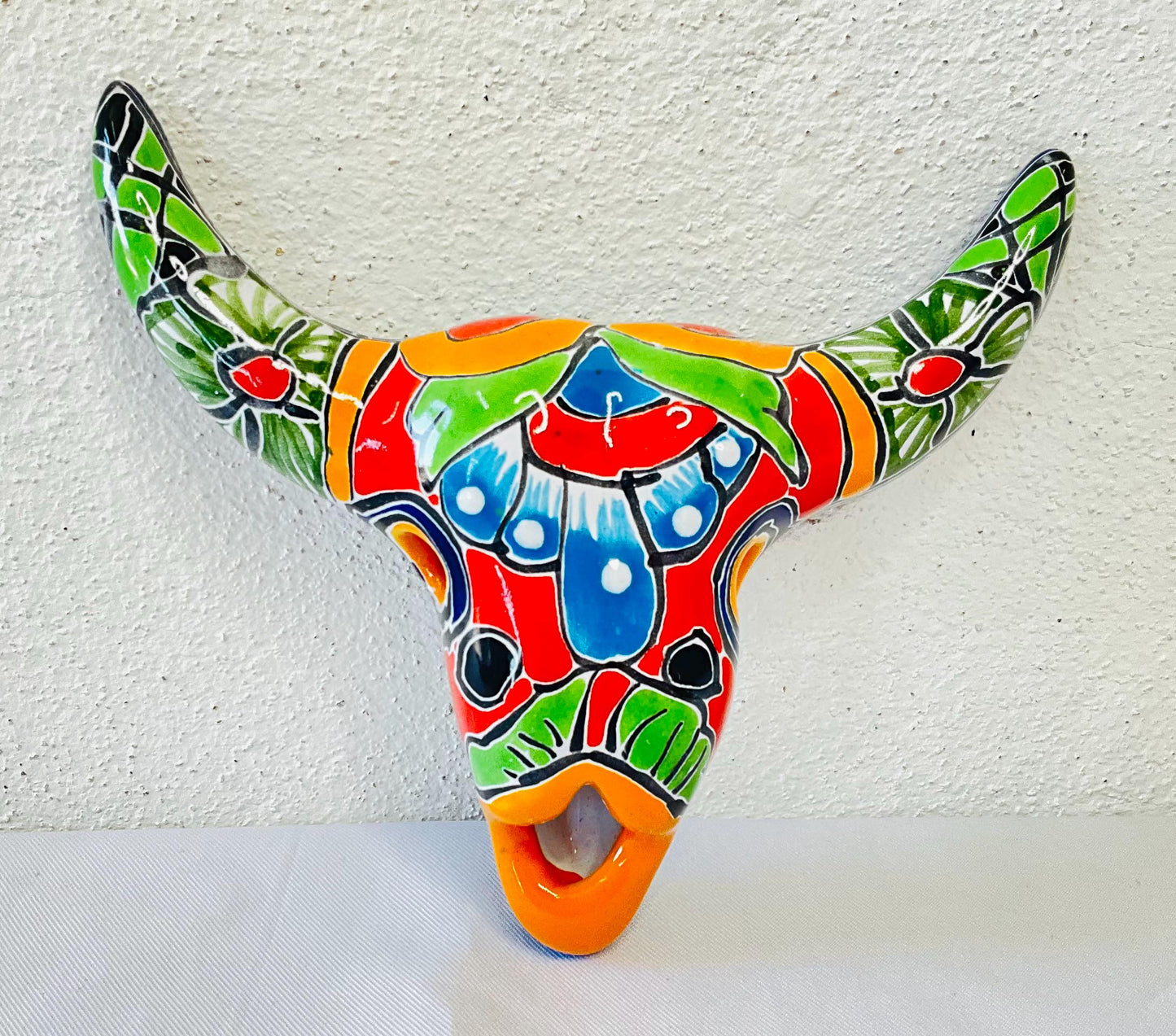 1 Talavera Cow's head