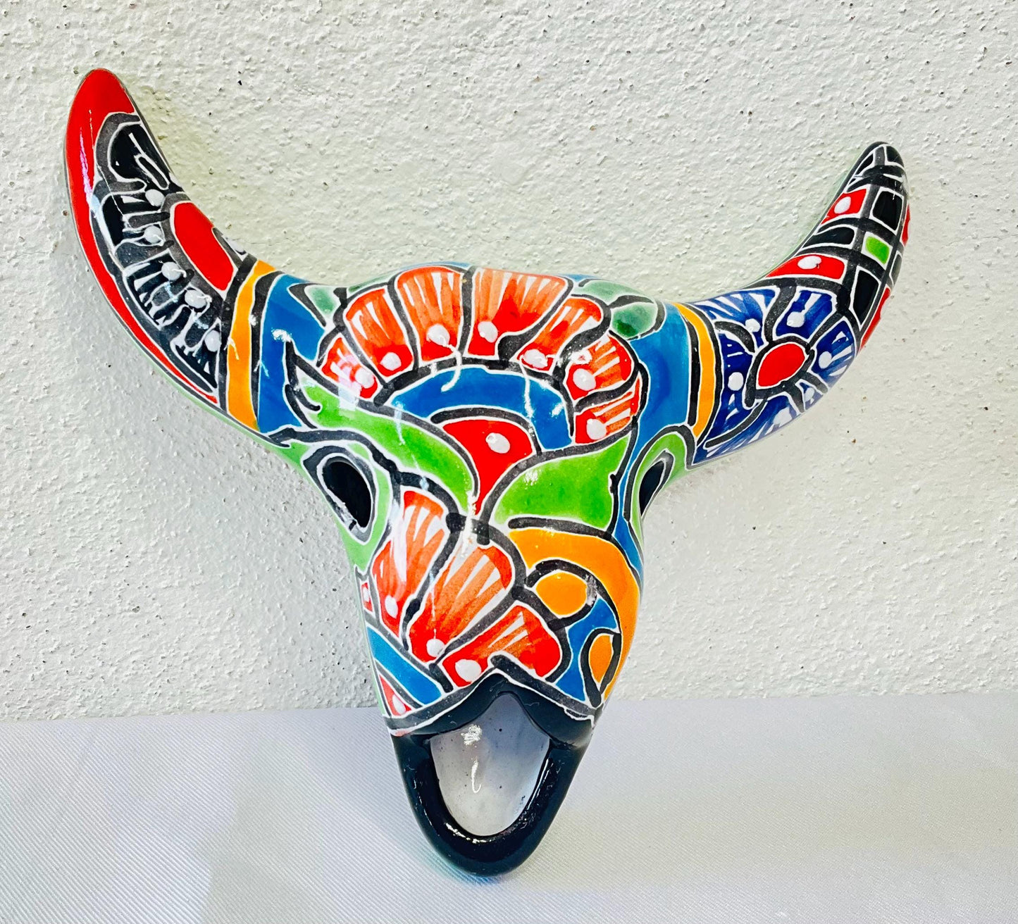 1 Talavera Cow's head