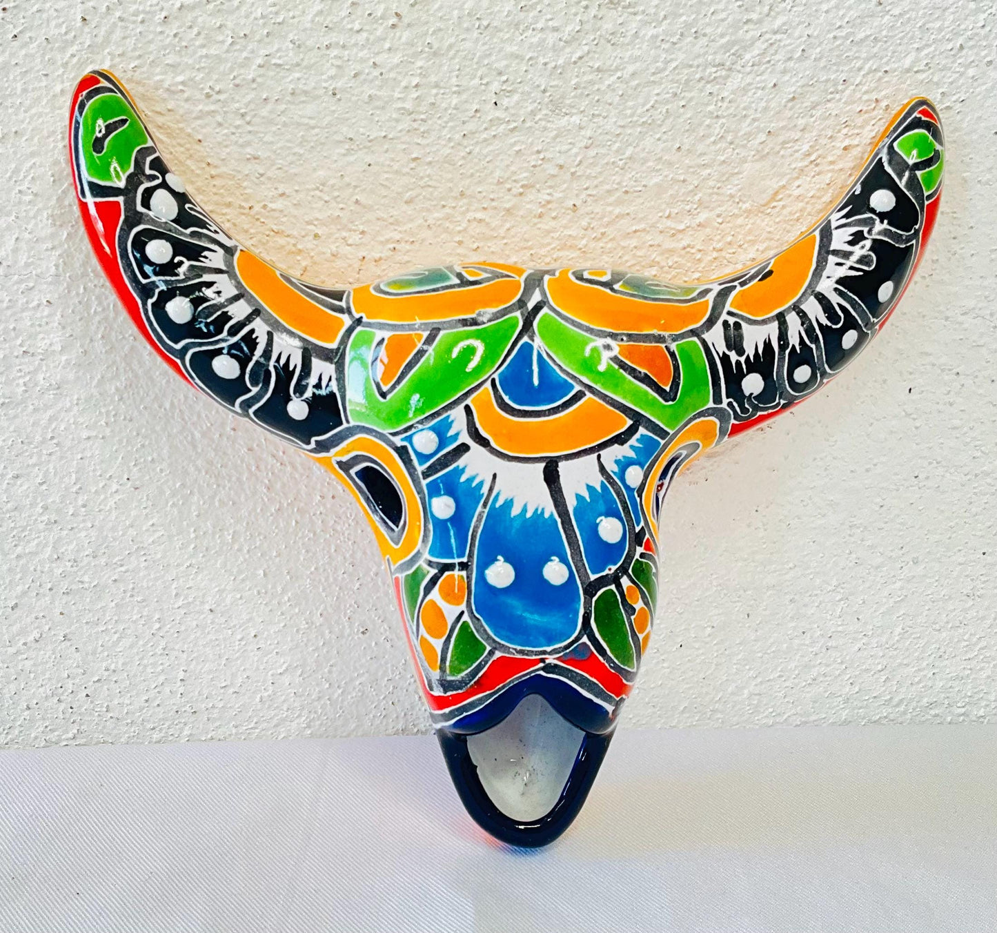 1 Talavera Cow's head