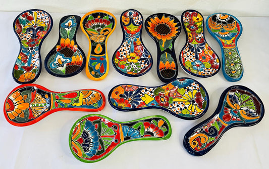 Mexican spoon holder Talavera.