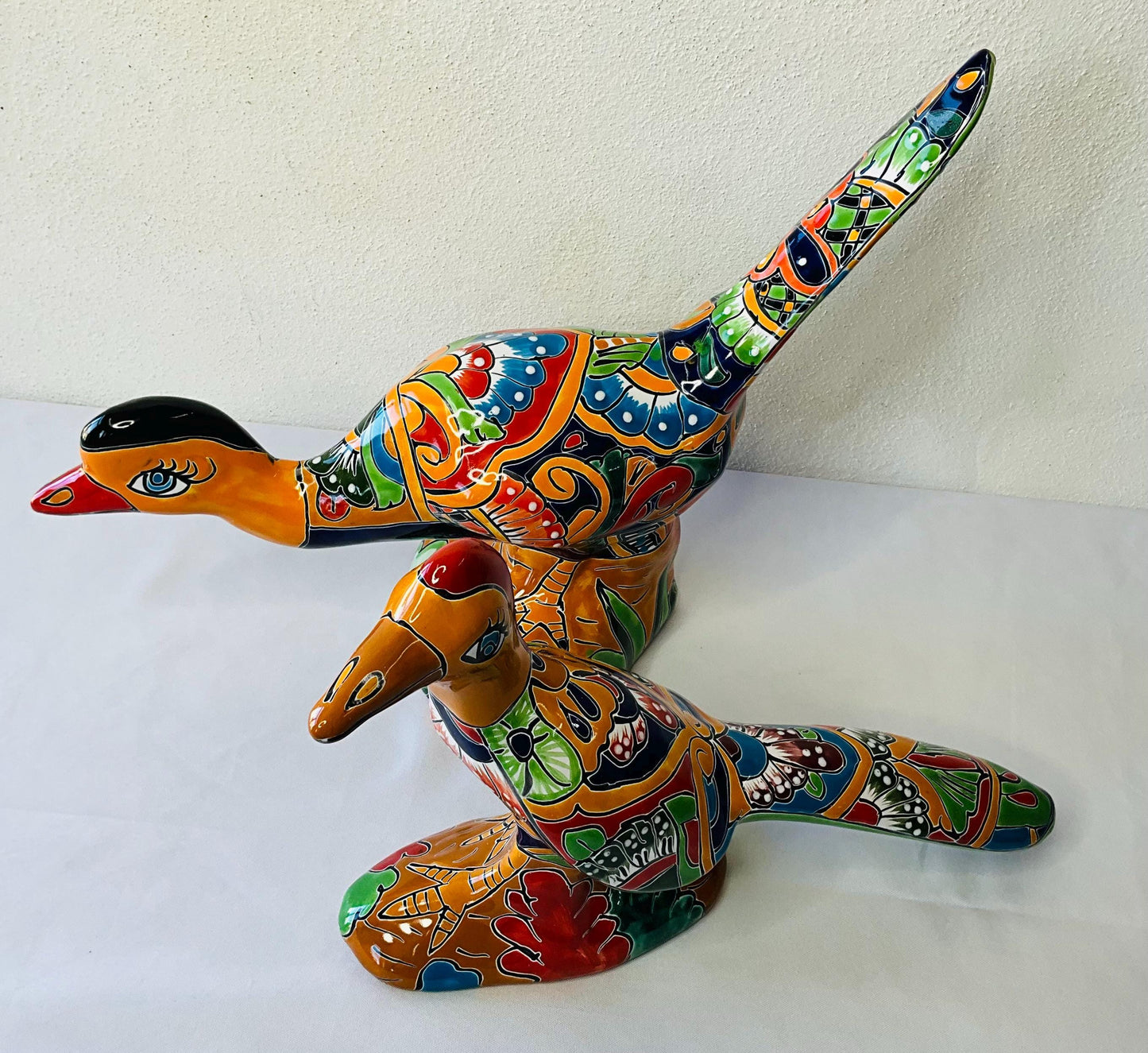 Talavera figure Roadrunners