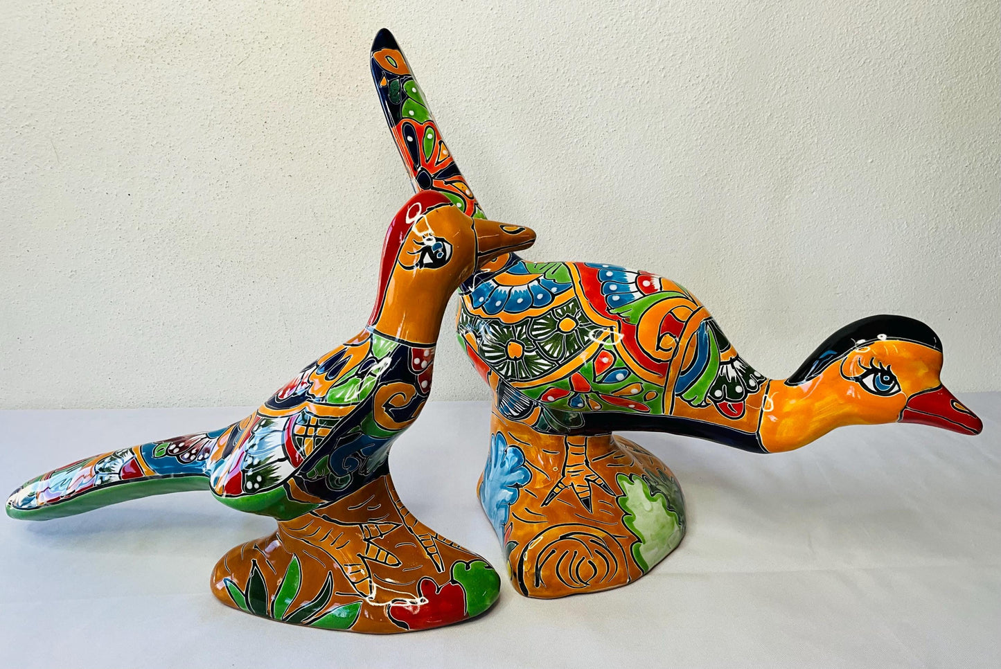 Talavera figure Roadrunners