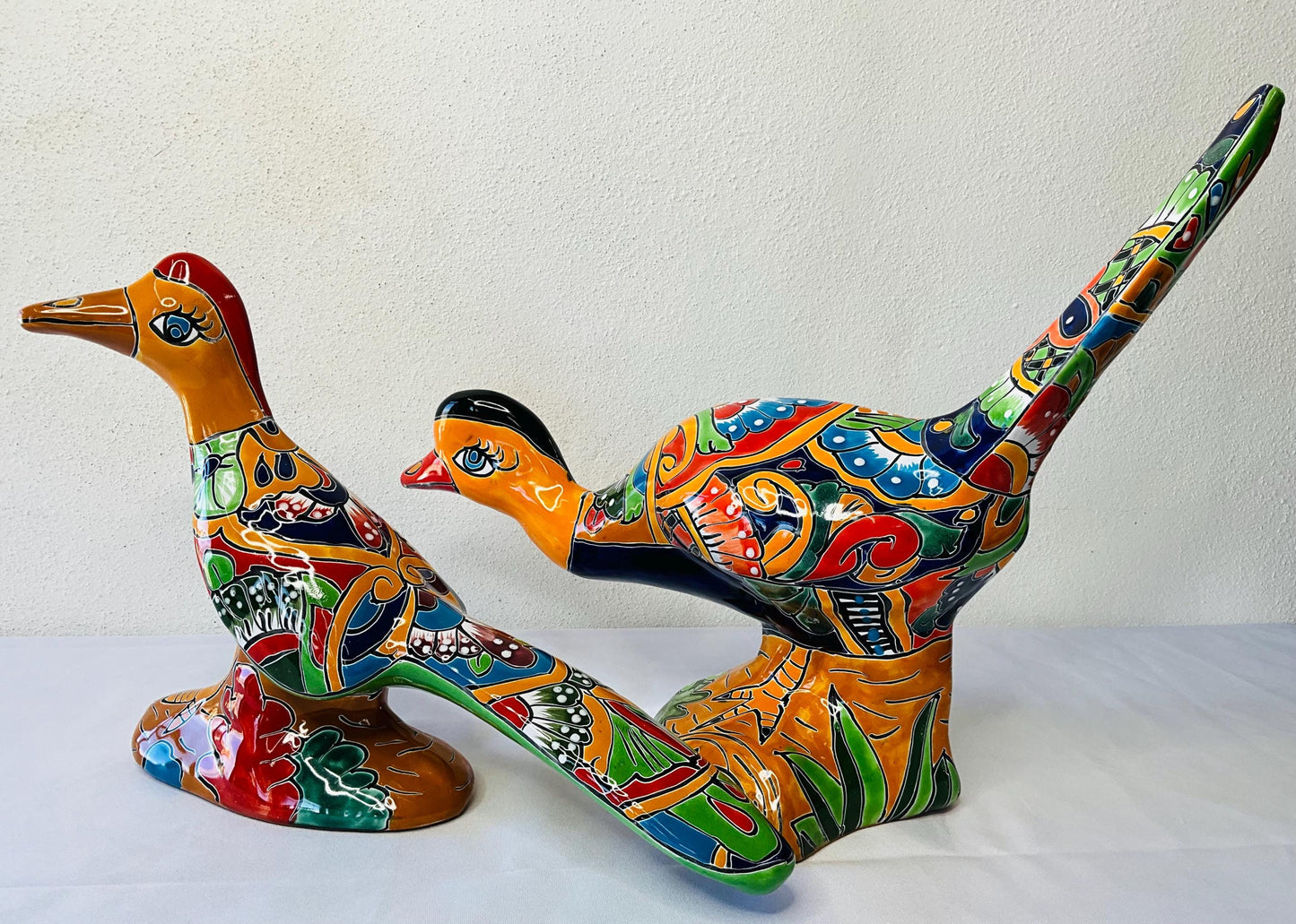Talavera figure Roadrunners