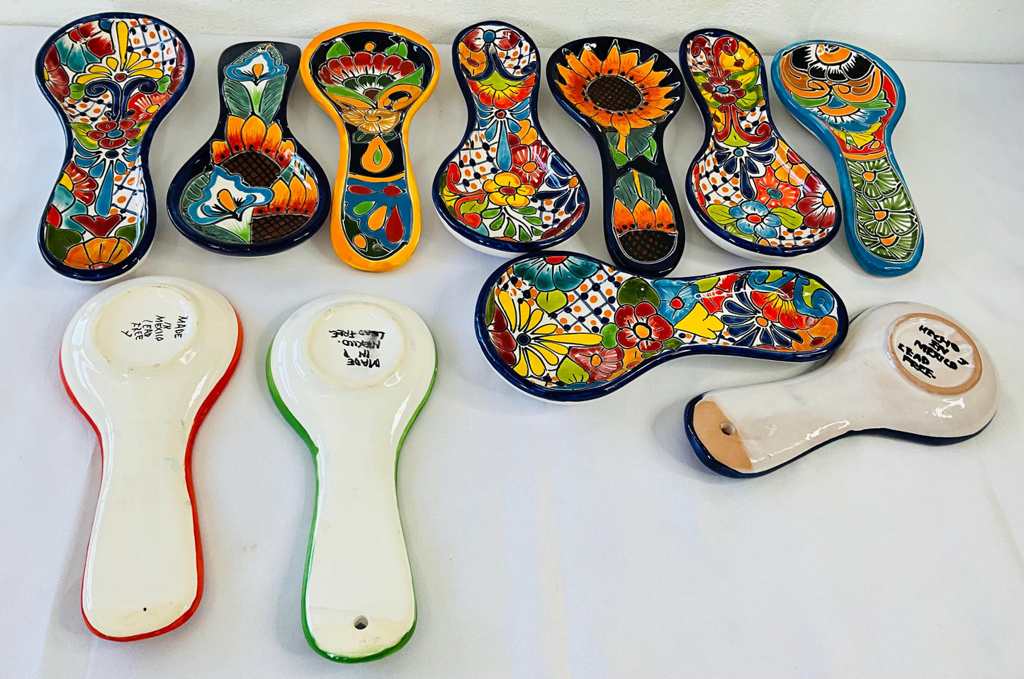 Mexican spoon holder Talavera.
