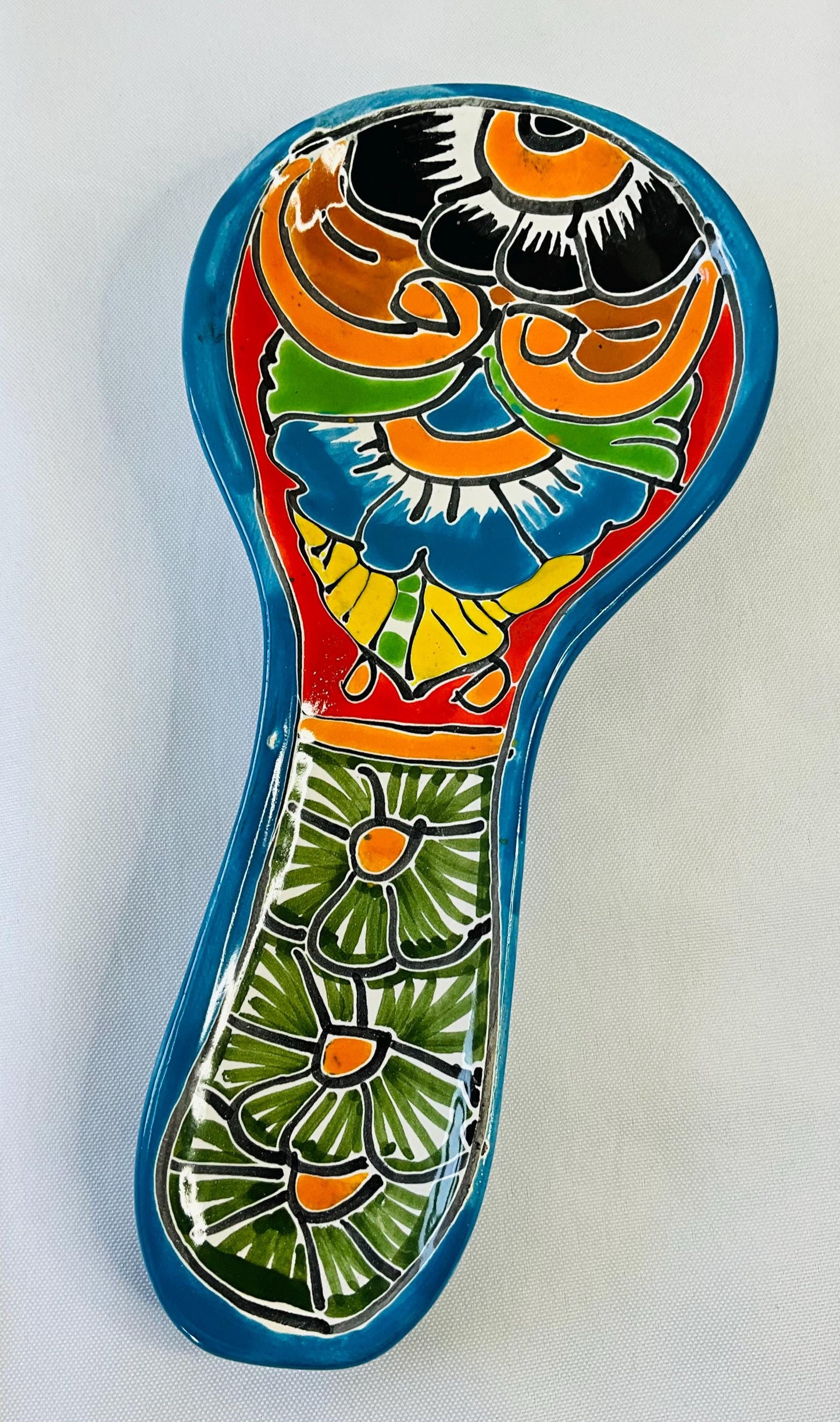 Mexican spoon holder Talavera.