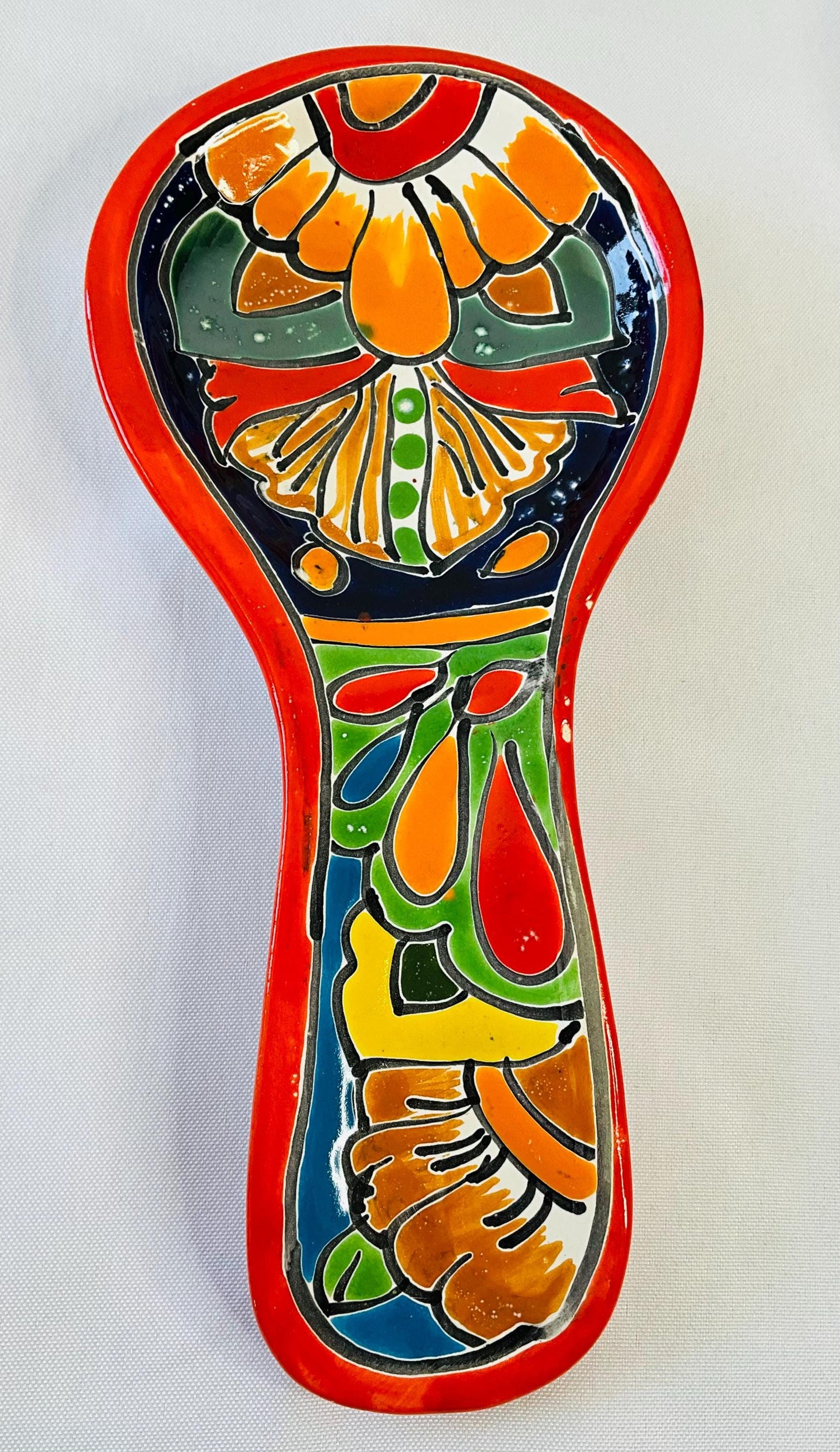 Mexican spoon holder Talavera.