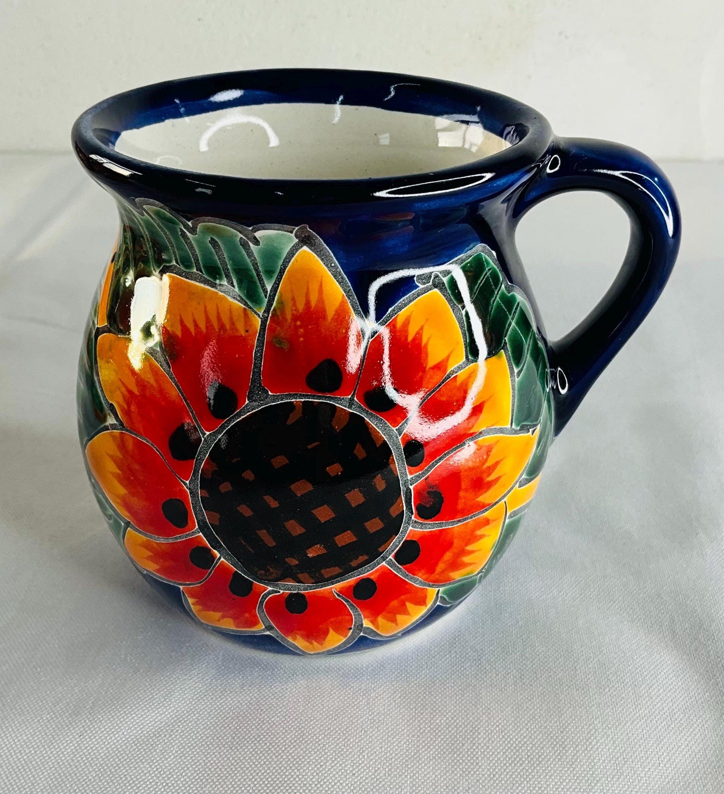 Hand-Painted Mexican Talavera cups