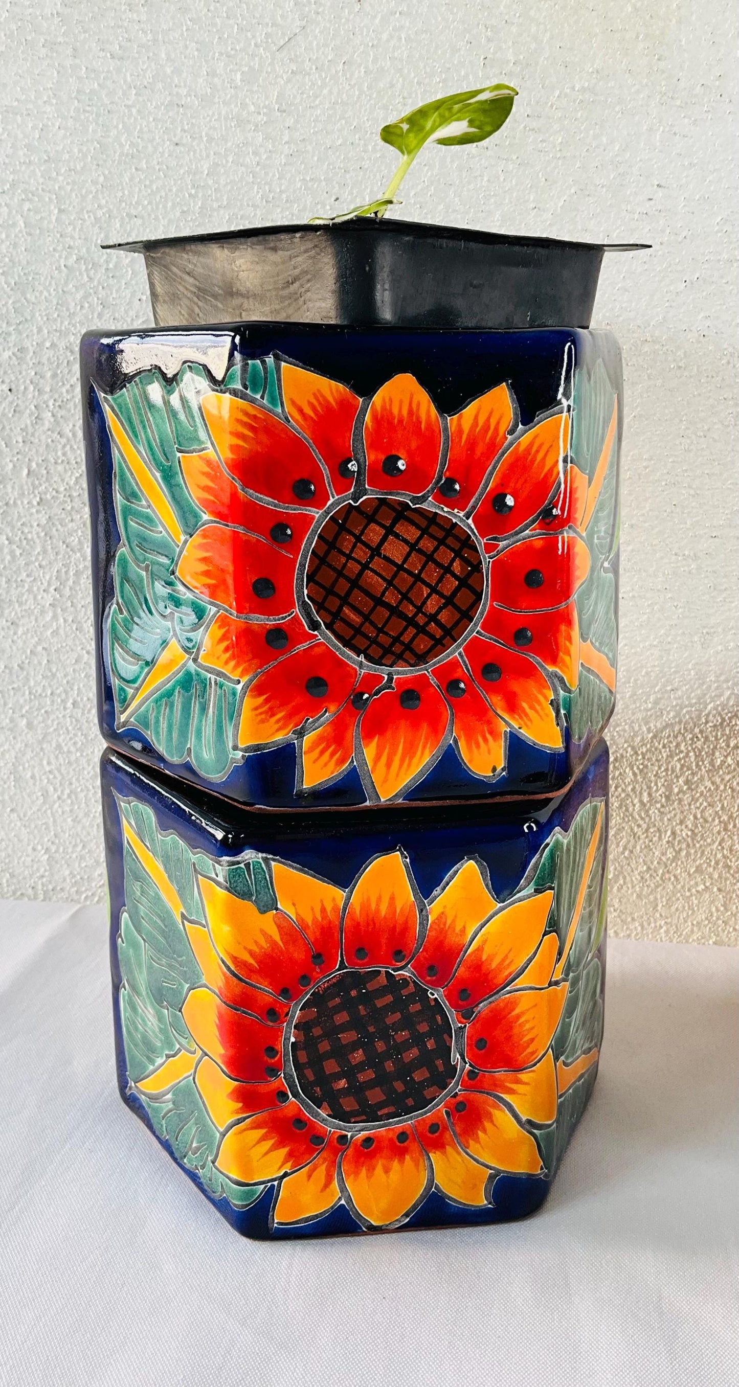 Talavera flower pots
