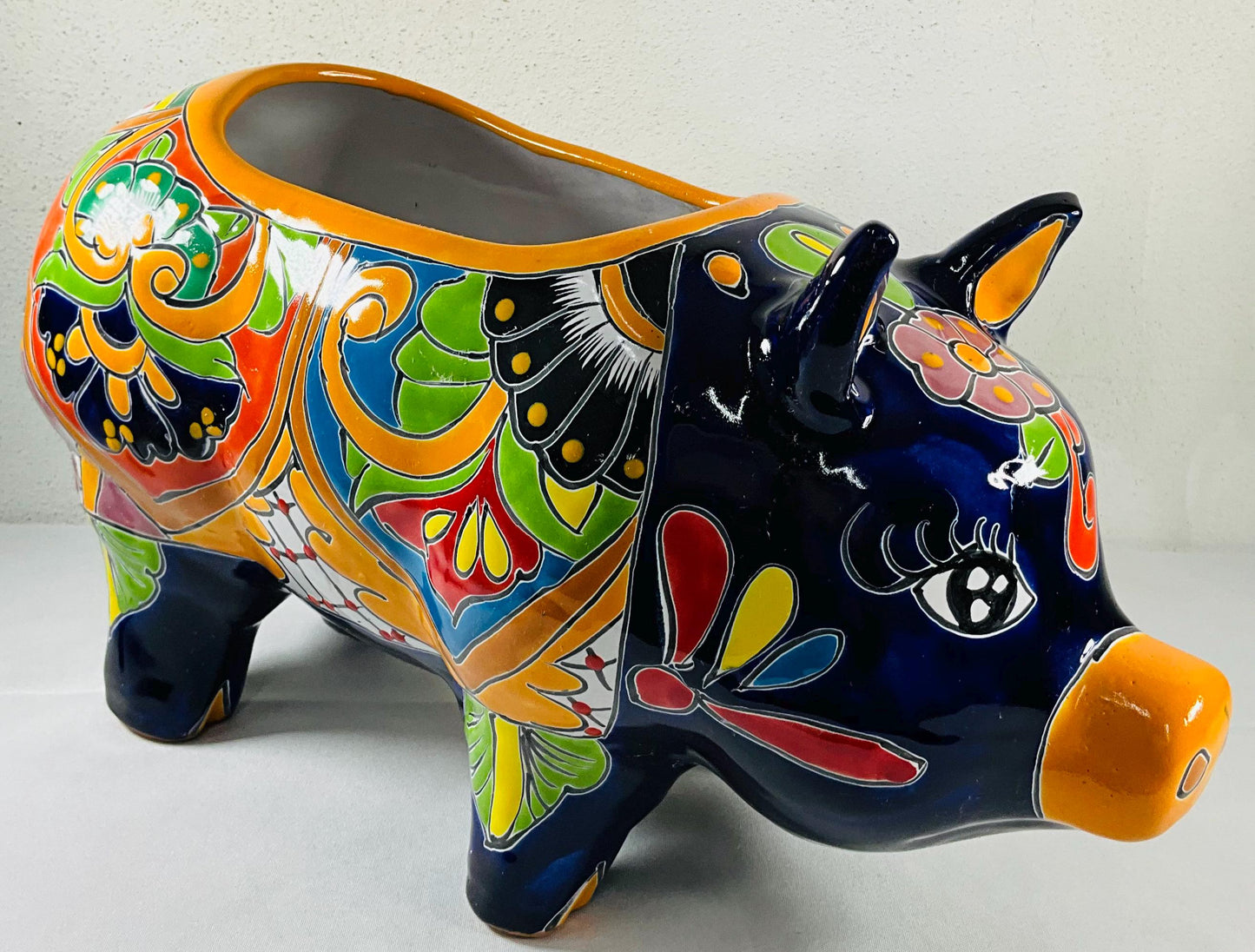 Talavera Piggy  Pot