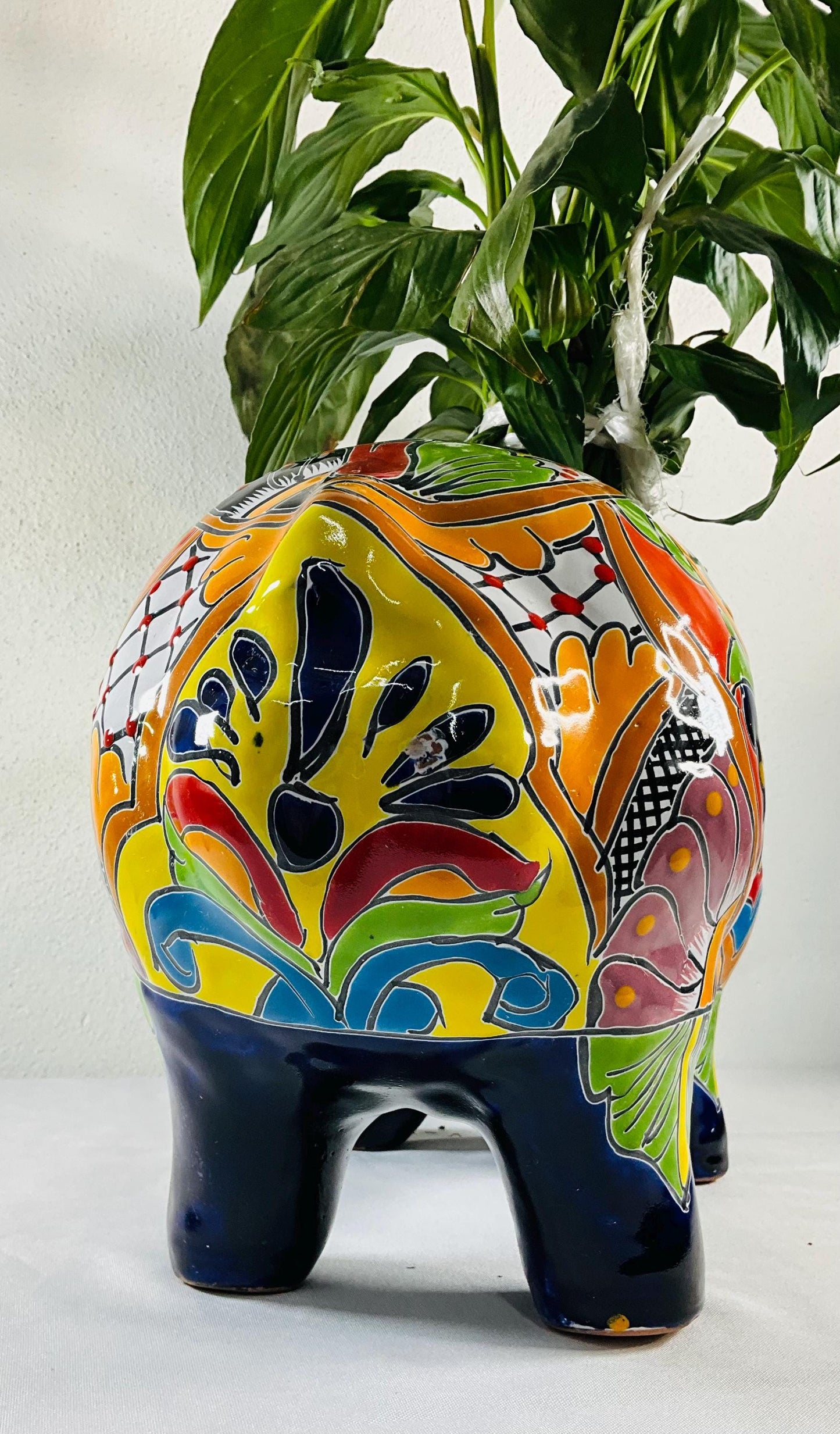 Talavera Piggy  Pot