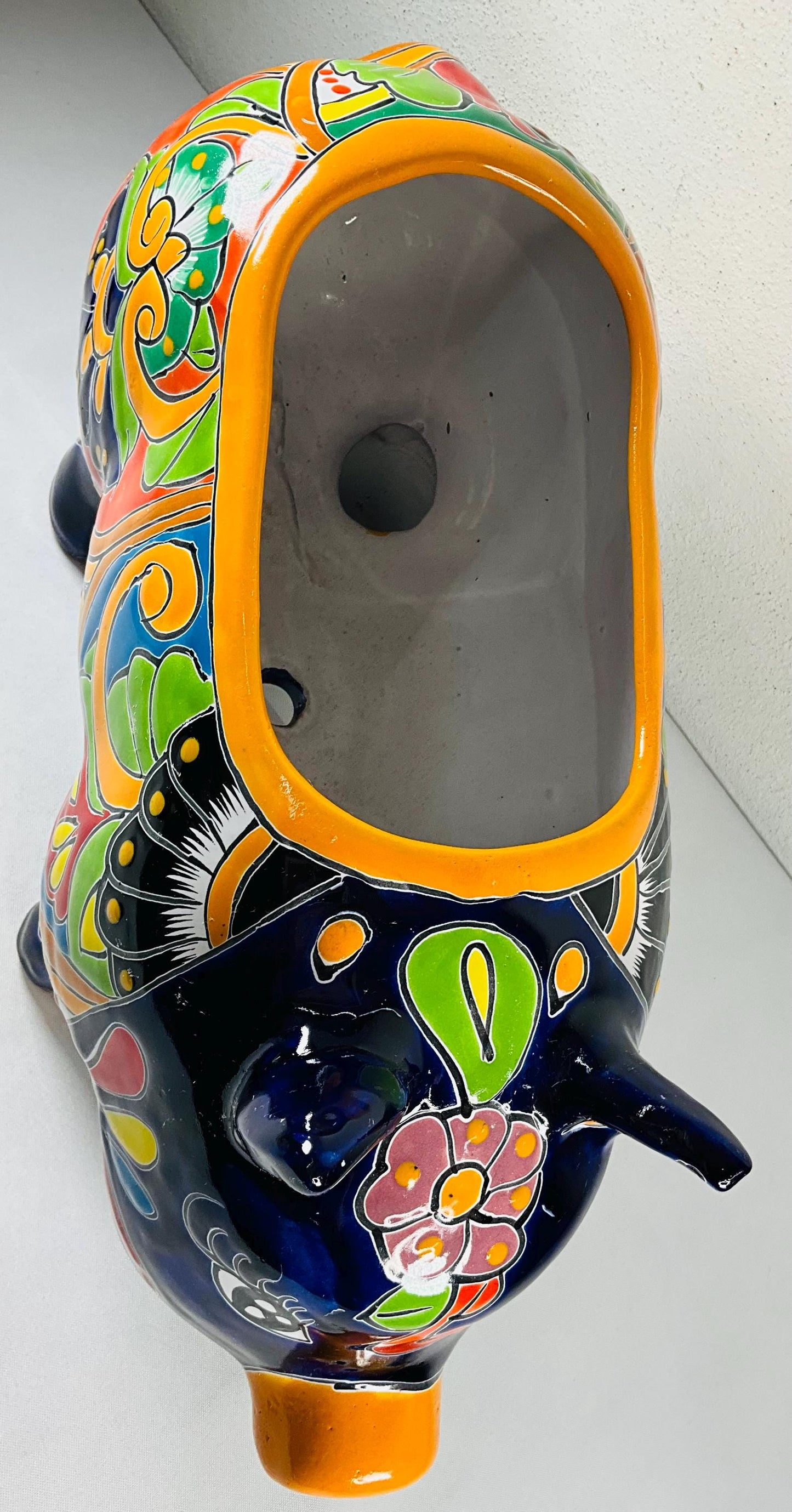 Talavera Piggy  Pot