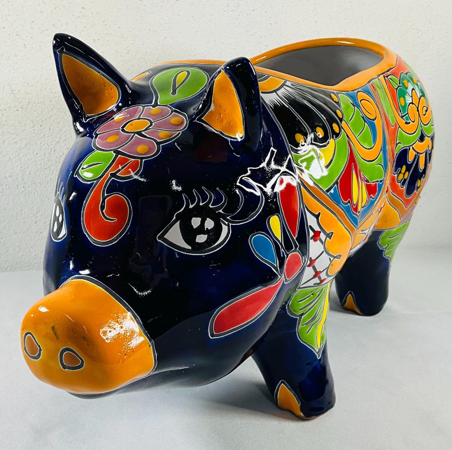 Talavera Piggy  Pot