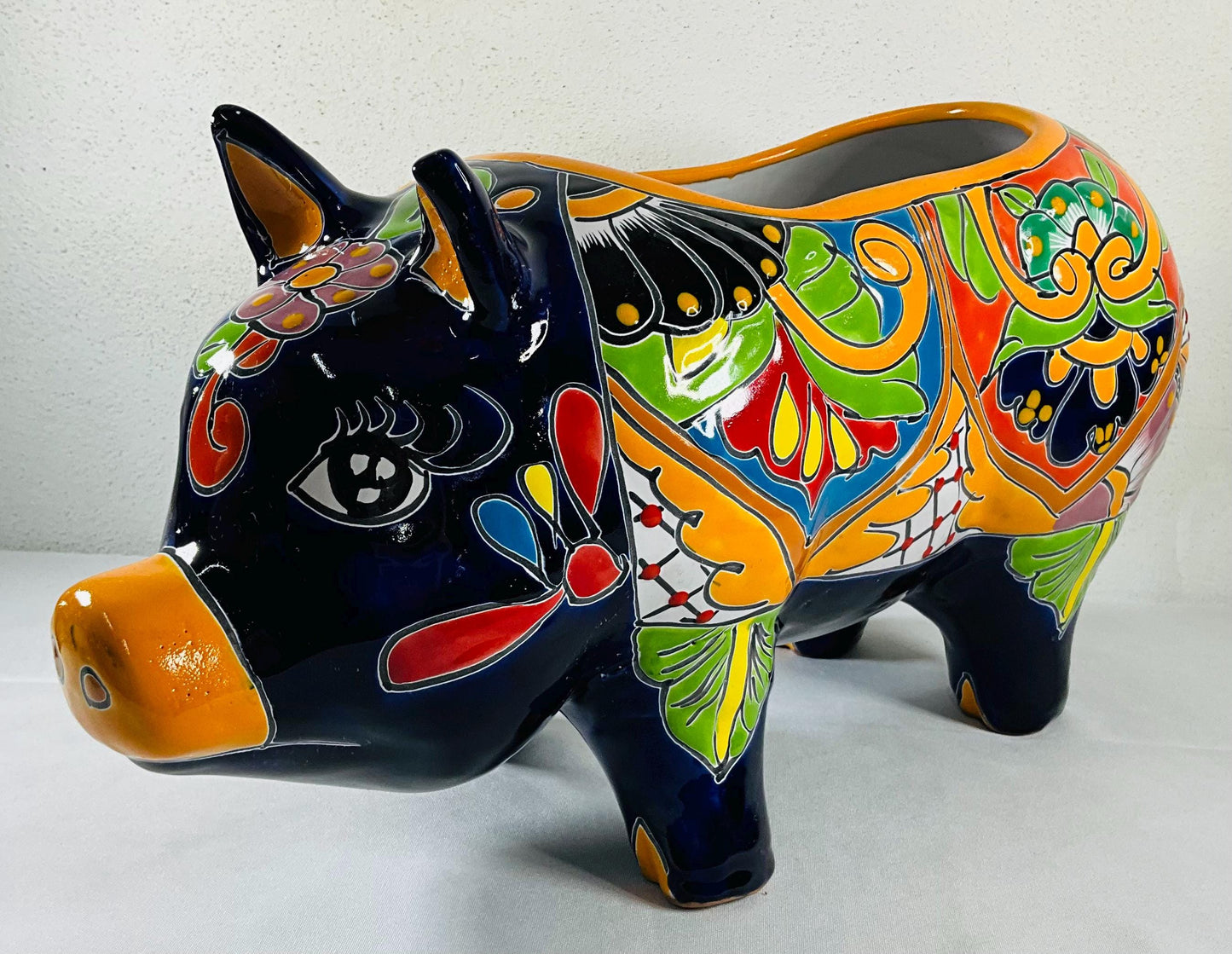 Talavera Piggy  Pot