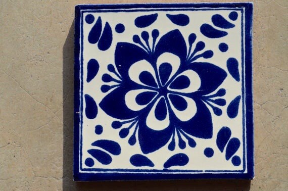 40 Mexican Tiles  6x6 or 90 Talavera tiles 4x4