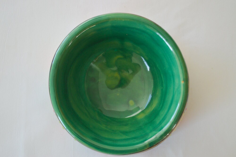 Talavera pet bowl