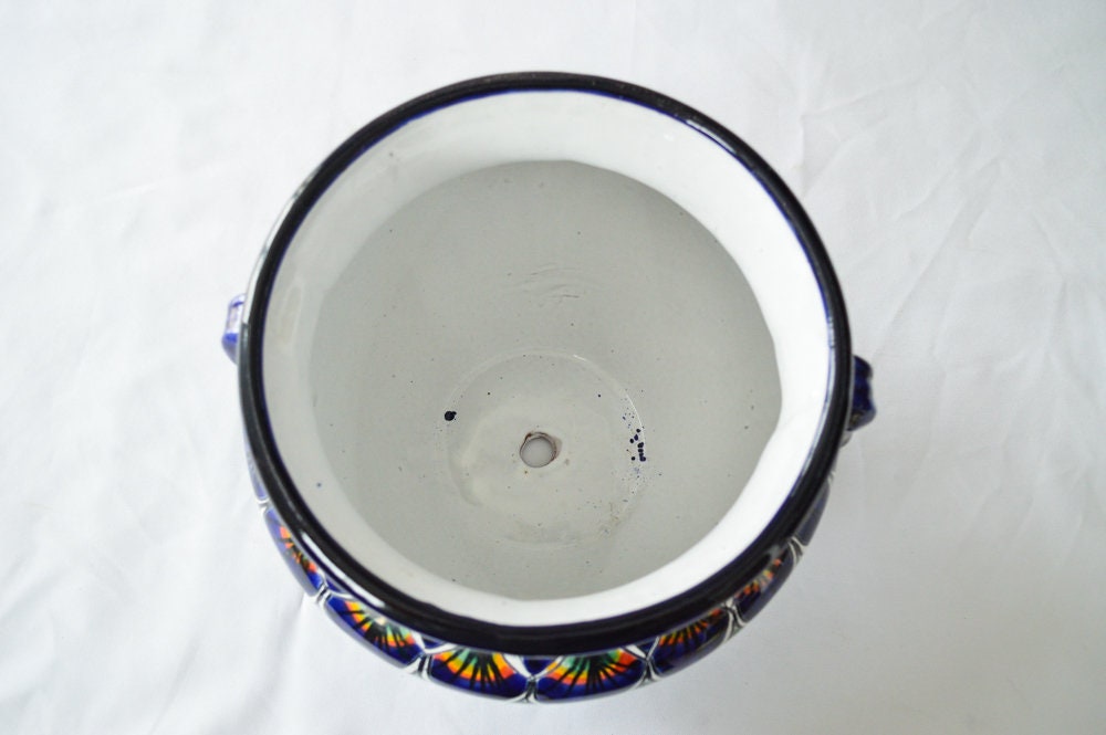 Peacock flowerpot