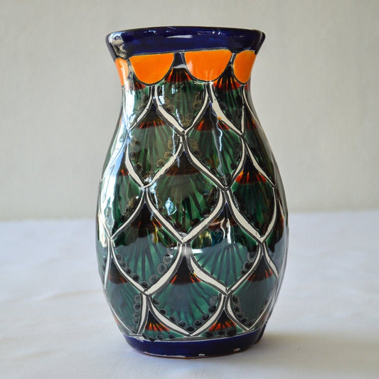 Talavera flower vase