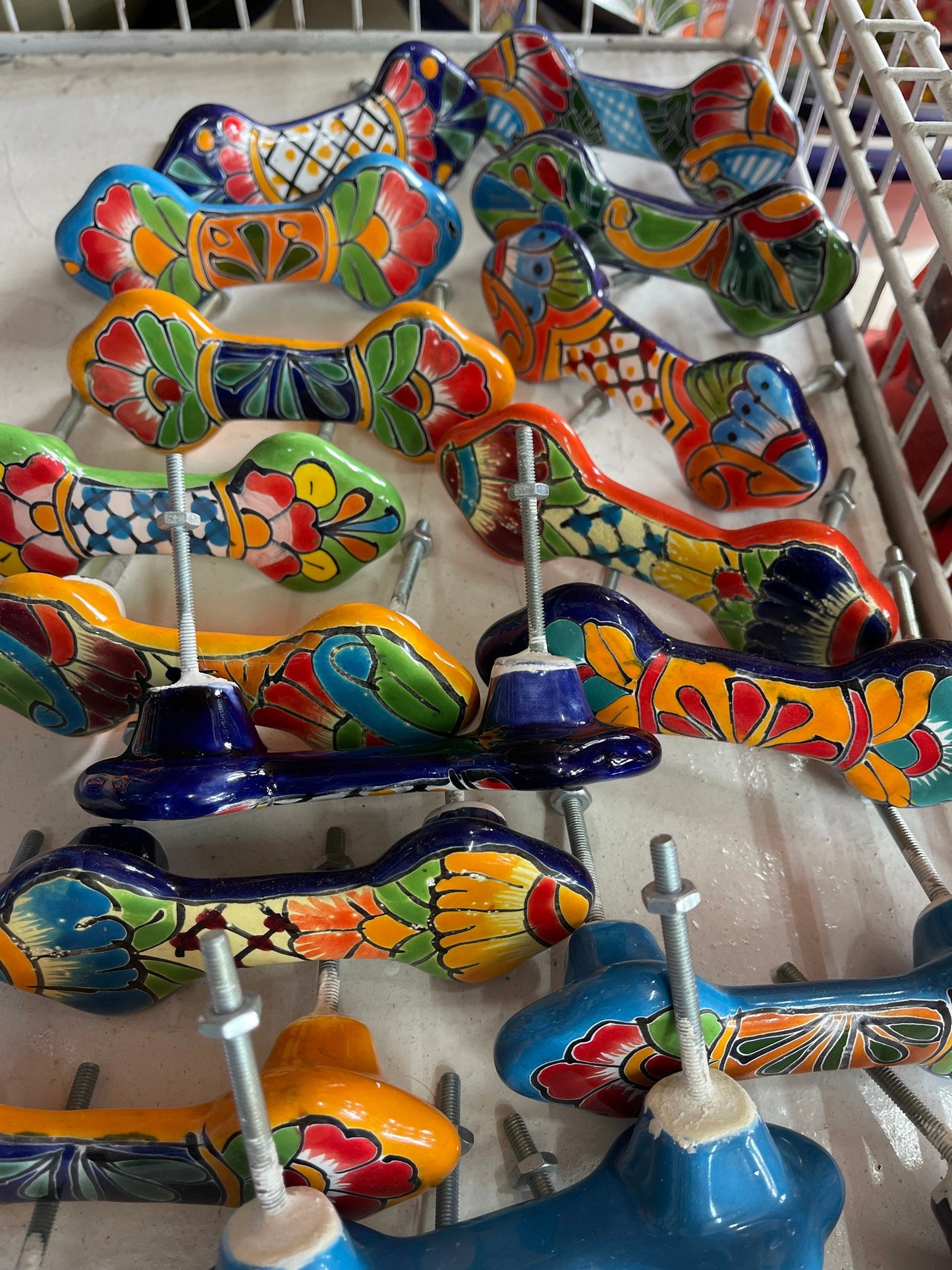 4 Talavera Handles