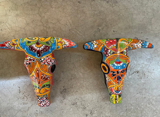 Talavera skull