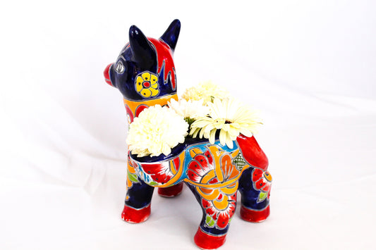 A Talavera Donkey pot.