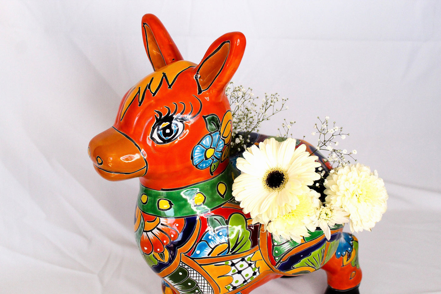 A Talavera Donkey pot.